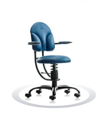 Ergonomische stoel Spinalis Basic donker blauw