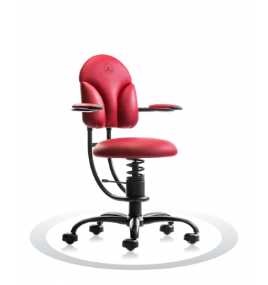 Ergonomische stoel Spinalis Basic rood