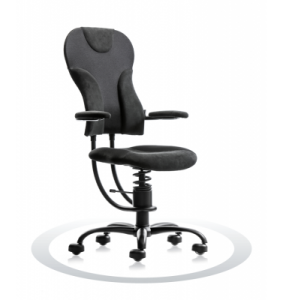 Ergonomische stoel Spinalis Spider zwart twee weken op proef