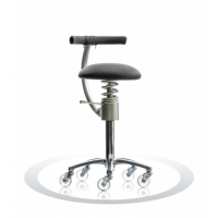 Ergonomische stoel Spinalis Stylist zwart